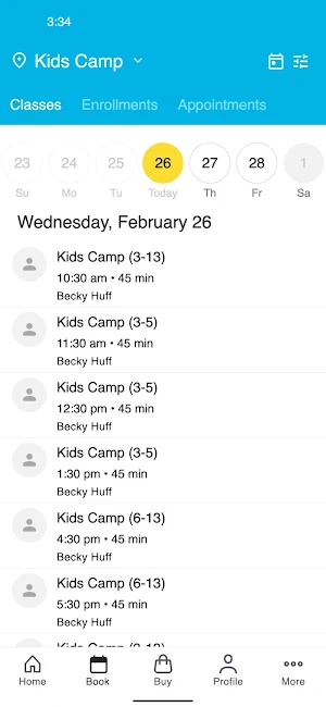 Kids Camp by Burn Boot Camp Screenshot 1