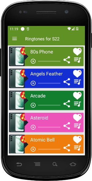 Old Ringtones for S22 Screenshot 0