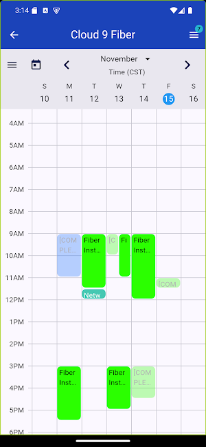 Cloud 9 Fiber Screenshot 2