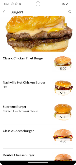 Jerrys Burgers And Desserts Screenshot 3