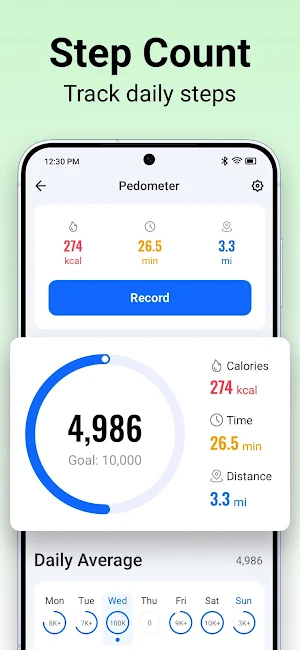 My Health: BP & HR Log Screenshot 2