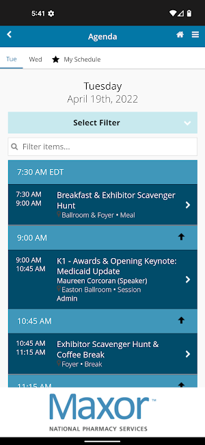 OACHC Conference Screenshot 1