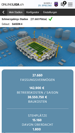 ONLINELIGA.ch Online Fußballmeisterschaft Schweiz Screenshot 3