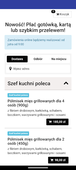 Restauracja Murowanka Screenshot 0
