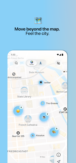 Vibe. Move Beyond the Map. Screenshot 1