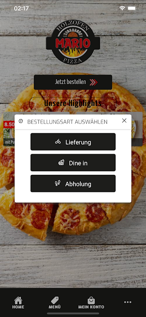 Mario Holzofenpizza Screenshot 1