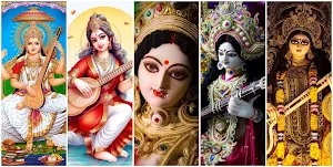 Saraswati Mata Wallpaper Screenshot 0
