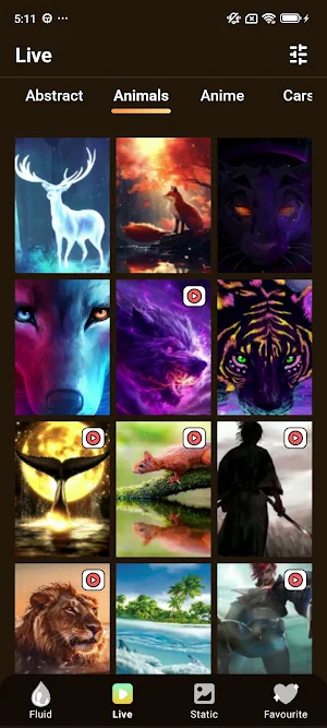 Fluid Magic: Live wallpaper 4D Screenshot 2