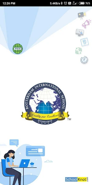 Rotterdam International School Parent App Screenshot 0