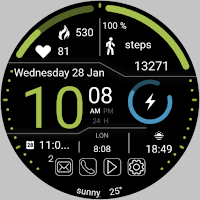 TMZ Tactical HUD Watch Face