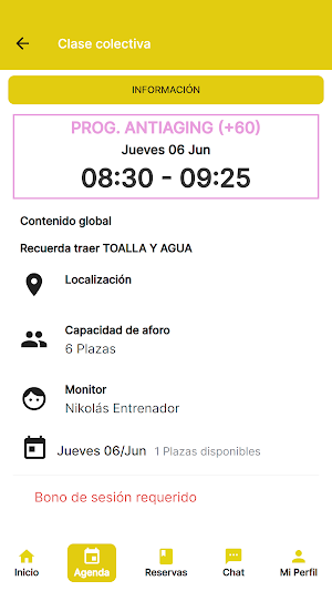 Equilibrio Club Screenshot 2