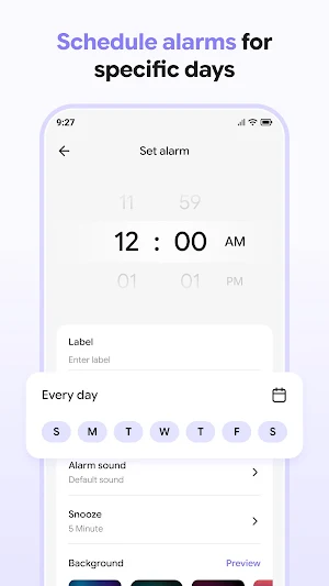 Simple Alarm Clock Screenshot 2