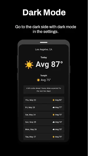 Avg Temp - Weather Insights Screenshot 2