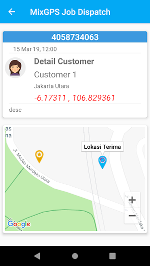 MixGPS Job Dispatch Screenshot 3