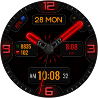 LIGHTRON WS65 Watch face