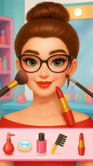 Makeover Fashion Salon Game Screenshot 2