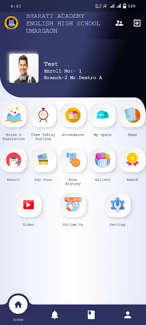 BHARATI ACADEMY ENGLISH HIGH S Screenshot 1