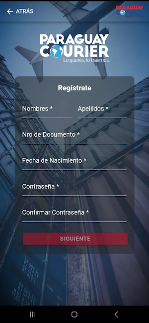 Paraguay Courier Screenshot 2