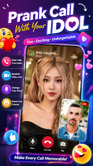 Fake Video Call: Prank App Screenshot 0