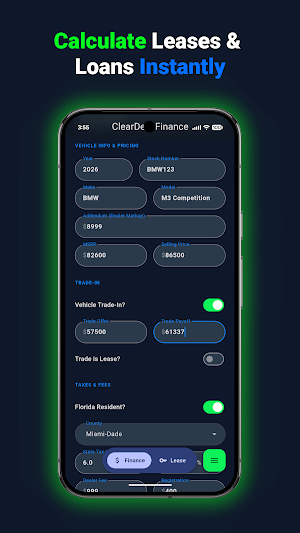 ClearDeal: Car Loan Calculator Screenshot 0