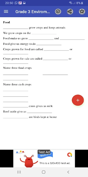 Grade 3: environment studies Screenshot 3