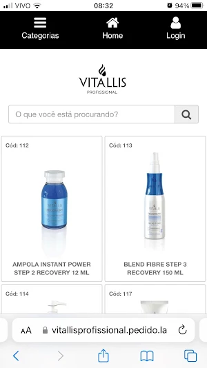 Vitallis Profissional - Distr. Screenshot 1