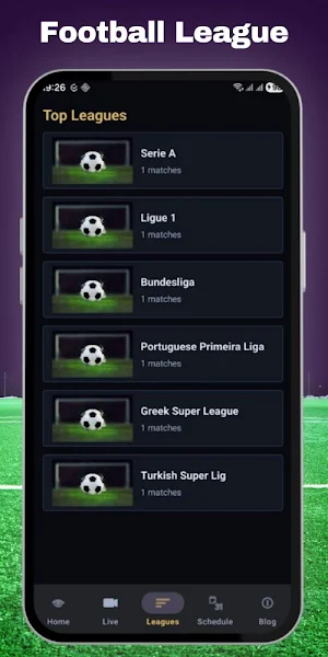Football Live TV HD Screenshot 0