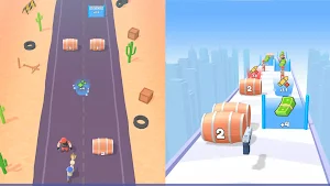 Gun Runner: Parkour Action Screenshot 1