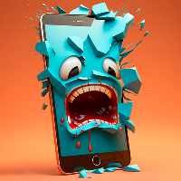 Broken screen prank - fake