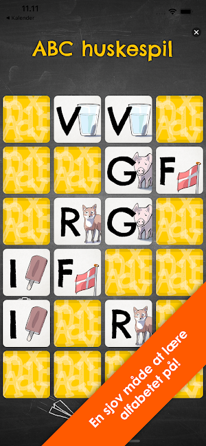ABC huskespil Screenshot 0