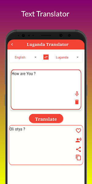 Luganda Translator Screenshot 3