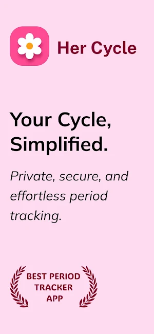 Her Cycle - Period Tracker Screenshot 0