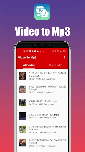 Video To Mp3, Video To Audio Screenshot 0