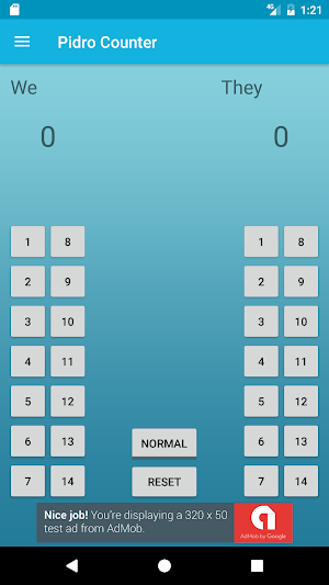 Pidro Counter Screenshot 0