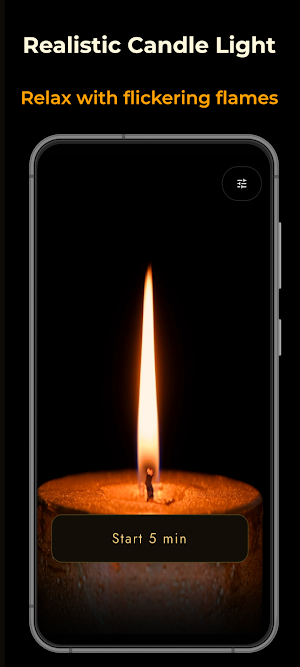 Breathing Timer: QuietFlame Screenshot 0