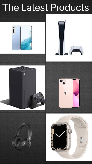 The Latest Products Screenshot 0