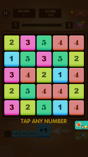 Merge Number Block Plus Puzzle Screenshot 2