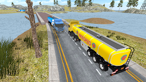 Oil Tanker Truck Games 2023 Screenshot 1