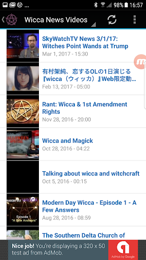 Wicca, Witchcraft & Pagan News Screenshot 3