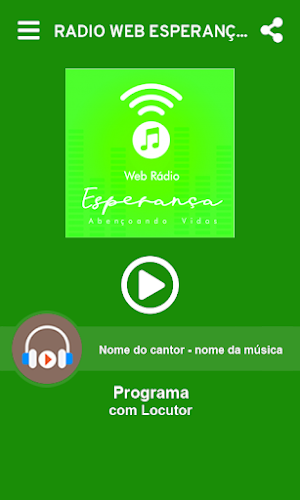 RADIO WEB ESPERANÇA BELÉM Screenshot 1
