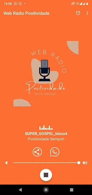 Web Rádio Positividade Screenshot 0
