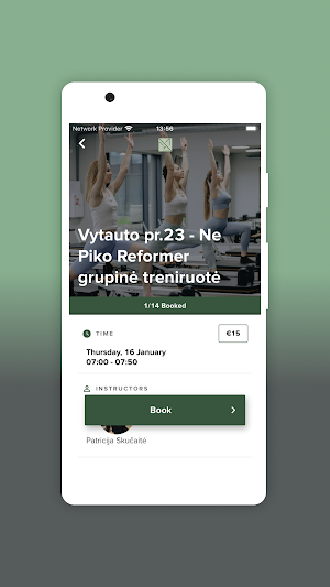 MyPilates LT Screenshot 2
