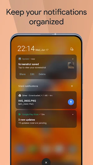 Mi Control Center: Notifications and Quick Actions Screenshot 3