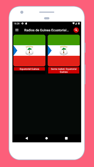 Radio Equatorial Guinea Online Screenshot 0