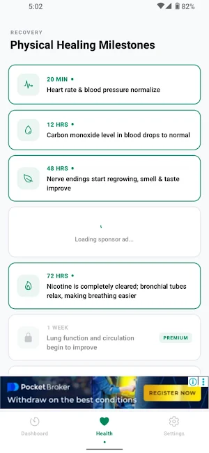 Breathe: Quit Vaping & Smoking Screenshot 1