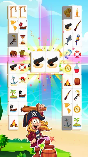 Mahjong Pirate Plunder Quest Screenshot 0