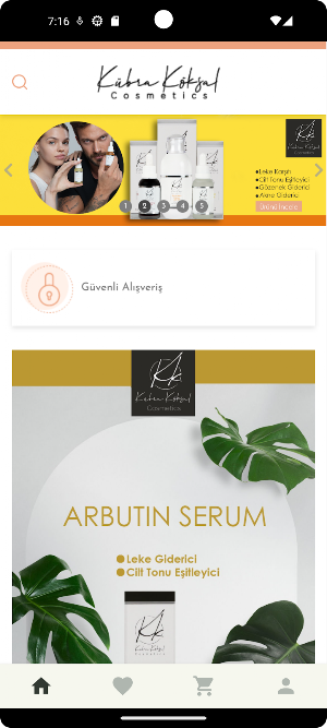 Kübra Köksal Cosmetics Screenshot 1