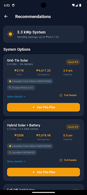 CM Solar Suite Screenshot 2