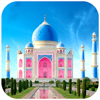 Taj Mahal Photo Montage Frames