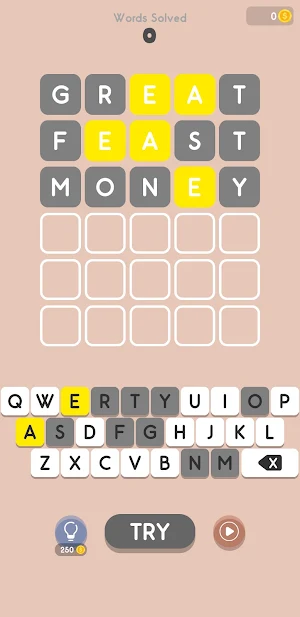 Word Wave - Offline Word Guess Screenshot 2